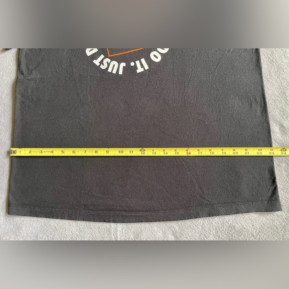 Nike Just Do It Men’s Black T-Shirt Size Large - Picture 3 of 6